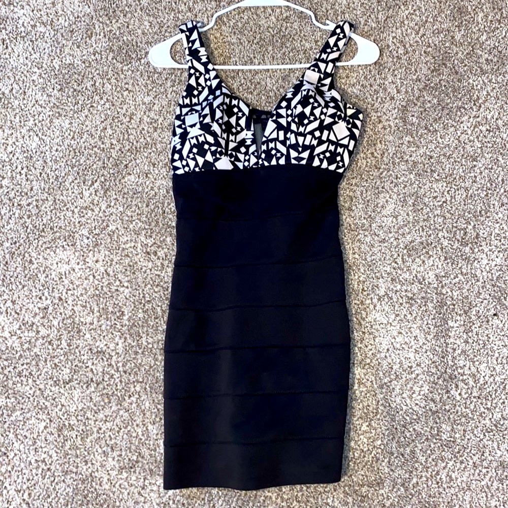 Formal Black dress worn 1x